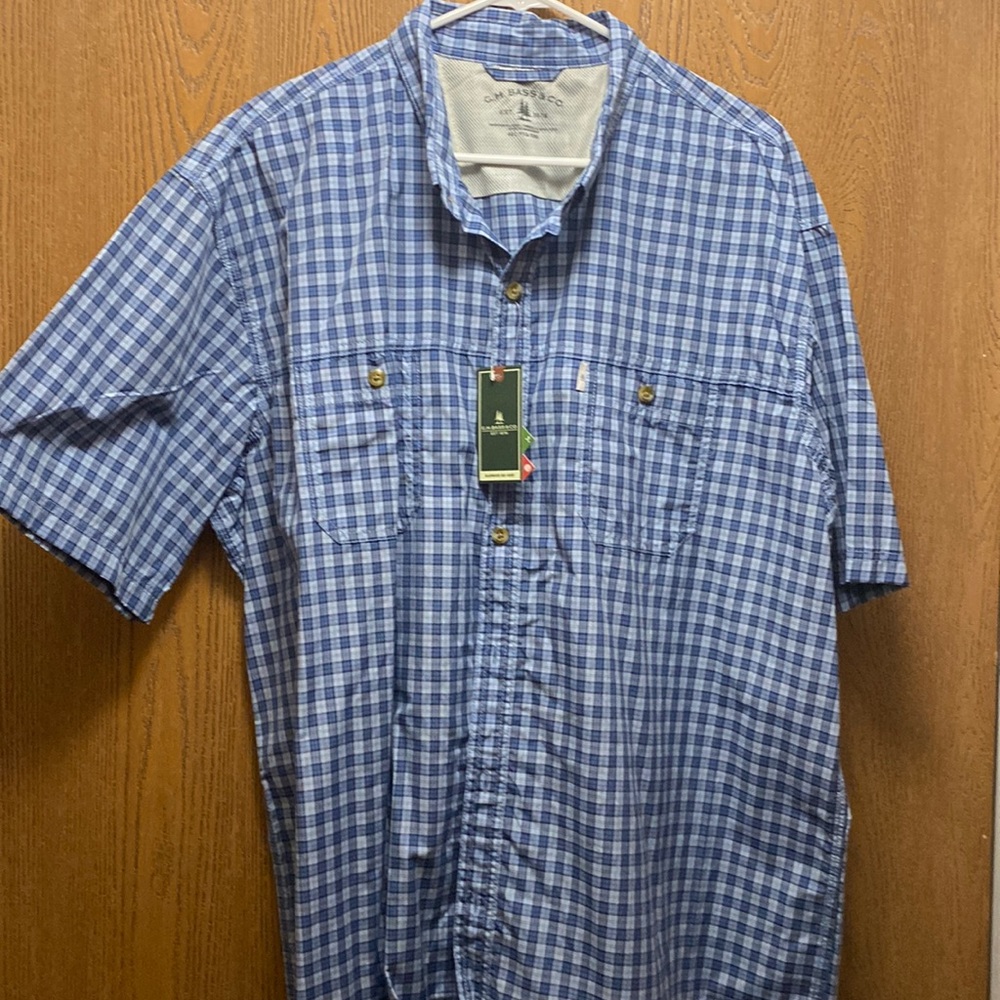 G.H. Bass & Co checkerboard shirt